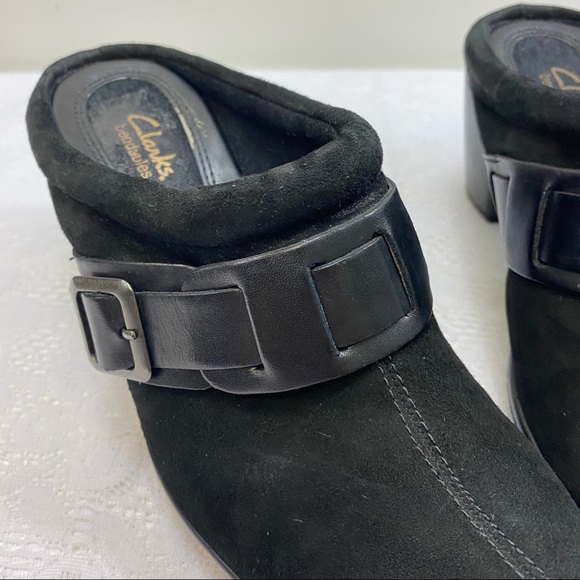 Clarks Bendables. Clogs. Size 6.5 M. Black color. - Picture 3 of 9
